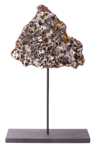 Метеорит Сеймчан (палласит) 110,79 гр на подставке