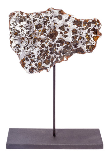 Метеорит Сеймчан (палласит) 104,18 гр на подставке