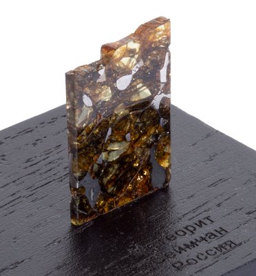 Метеорит Сеймчан (палласит) 5,33 гр с коробкой