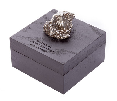Метеорит Campo del Сielo 126,18 гр с коробкой