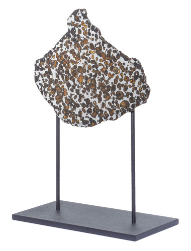 Метеорит Брагин (палласит) 212 гр на подставке